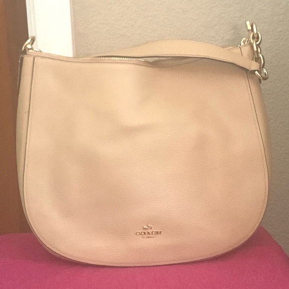 Coach Cream leather hardware, interior and bottom 10/10 - Picture 1 of 7